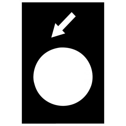 SCHNEIDER ZB2BY2966 Felirati címke jelölés: hátra