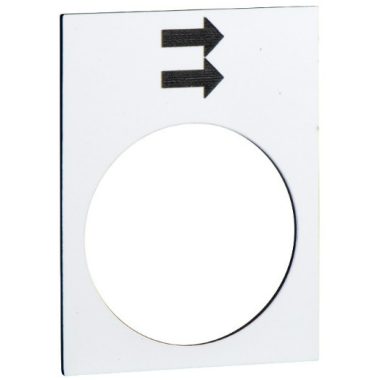 SCHNEIDER ZB2BY4902 Felirati címke "MONTEE OU DROITE GV"