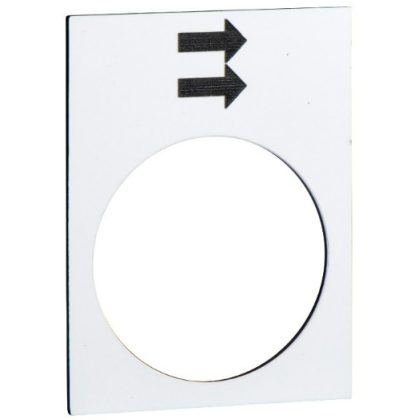   SCHNEIDER ZB2BY4902 Felirati címke "MONTEE OU DROITE GV"