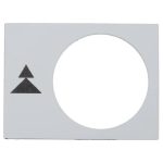 SCHNEIDER ZB2BY4903 Felirati címke jelölés: fel