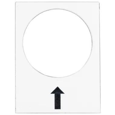 SCHNEIDER ZB2BY4907 Jelölőlap jelölés: jobbra