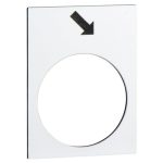 SCHNEIDER ZB2BY4913 Felirati címke jelölés: előre