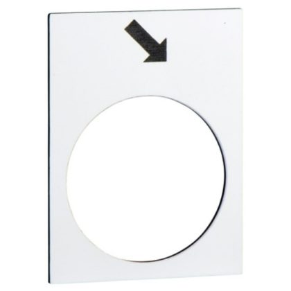 SCHNEIDER ZB2BY4913 Felirati címke jelölés: előre