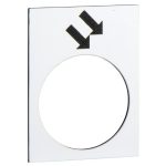 SCHNEIDER ZB2BY4914 Felirati címke jelölés: előre