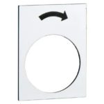 SCHNEIDER ZB2BY4919 Felirati címke jelölés jobbra forg.