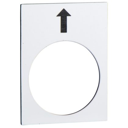 SCHNEIDER ZB2BY4951 Felirati címke jelölés: fel