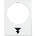 SCHNEIDER ZB2BY4953 Felirati címke jelölés: fel