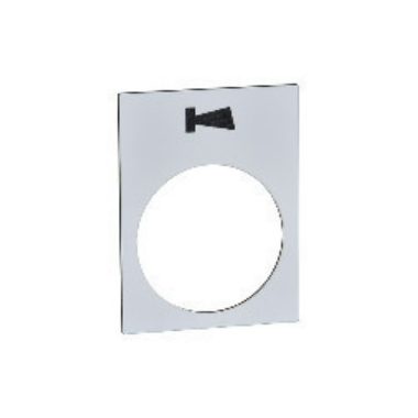 SCHNEIDER ZB2BY4982 Felirati címke jelöléssel