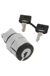 SCHNEIDER ZB4BG012 Kulcsos kapcsolófej, 3 állású