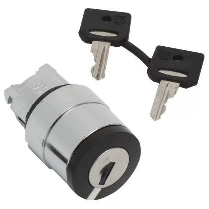 SCHNEIDER ZB4BG012 Kulcsos kapcsolófej, 3 állású