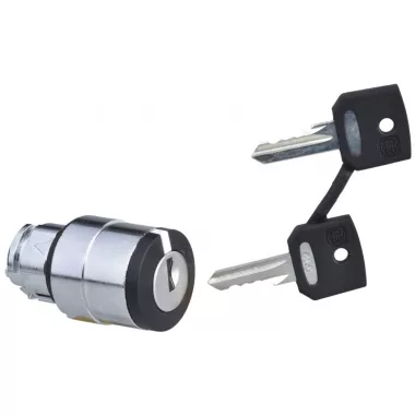 SCHNEIDER ZB4BG1 Kulcsos kapcsolófej 3 állású