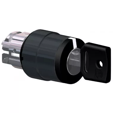 SCHNEIDER ZB4BG77 Kulcsos választókapcsoló működtetőfej