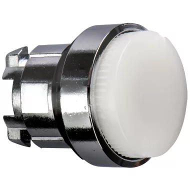 SCHNEIDER ZB4BH13 Világító nyomógombfej fehér