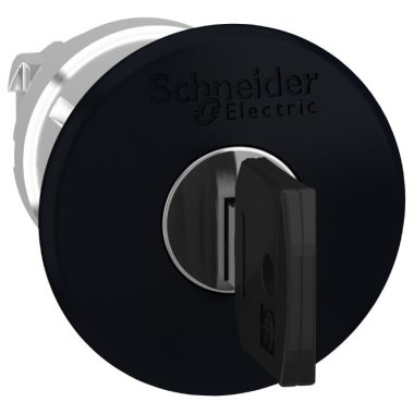 SCHNEIDER ZB4BS12 Kulcsos vészgombfej, átm:40mm, fekete