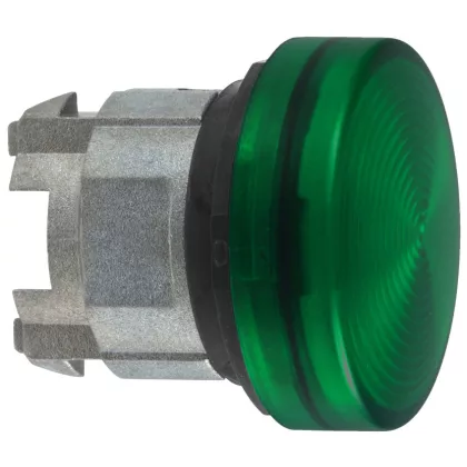   SCHNEIDER ZB4BV033S Jelzőlámpafej rovátkolt búrával, zöld