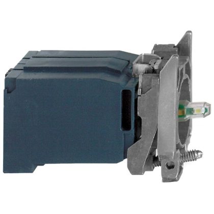 SCHNEIDER ZB4BV5D3 Jelzőlámpa aljzat +transzformátor +LED,zöld SCHNEIDER ZB4BV5D3 Jelzőlámpa aljzat +transzformátor +LED,zöld