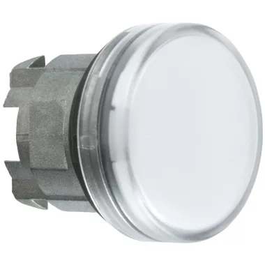 SCHNEIDER ZB4BVCUST01 Harmony fém LED jelzőlámpa fej, Ø22, fehér