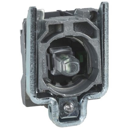   SCHNEIDER ZB4BW0B11 LED-es világító nyomógomb aljzat, fehér, N/O, 24V