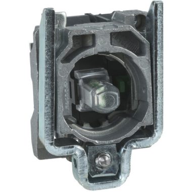 SCHNEIDER ZB4BW0B13 Harmony fém jelzőlámpa és érintkező blokk rögzítő aljzattal, LED-es, 2NO, 24VAC/DC