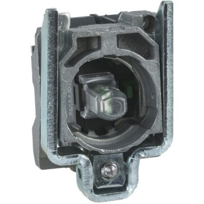   SCHNEIDER ZB4BW0B13 Harmony fém jelzőlámpa és érintkező blokk rögzítő aljzattal, LED-es, 2NO, 24VAC/DC