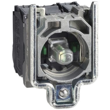 SCHNEIDER ZB4BW0M13 LED-es világító nyomógomb aljzat, fehér