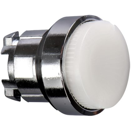 SCHNEIDER ZB4BW11 Világító nyomógombfej fehér