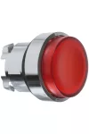 SCHNEIDER ZB4BW14 Világító nyomógombfej piros