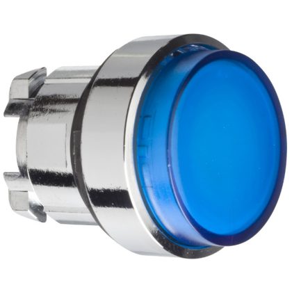 SCHNEIDER ZB4BW16 Világító nyomógombfej kék
