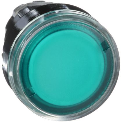 SCHNEIDER ZB4BW33 Világító nyomógombfej zöld