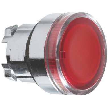 SCHNEIDER ZB4BW34 Világító nyomógombfej piros