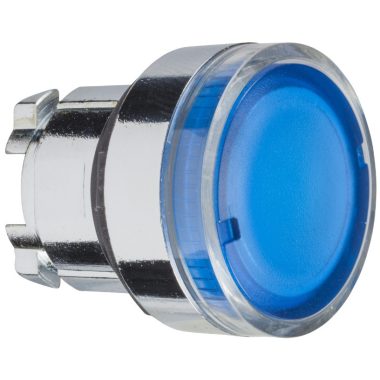 SCHNEIDER ZB4BW36 Világító nyomógombfej kék