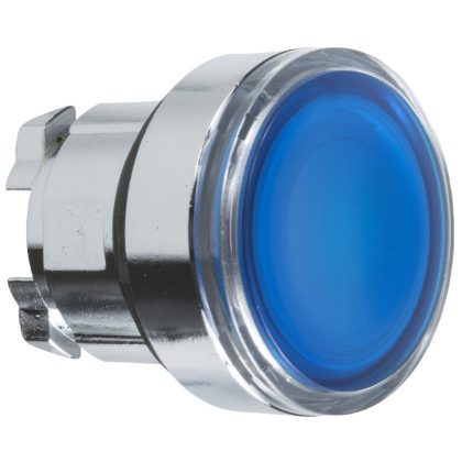SCHNEIDER ZB4BW363 Világító nyomógombfej kék