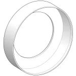 SCHNEIDER ZB4BZ007 Védőgyűrű