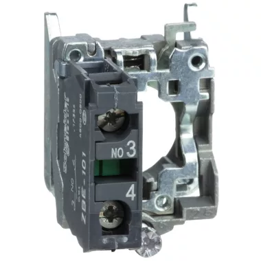 SCHNEIDER ZB4BZ101 Nyomógomb aljzat, 1N/O