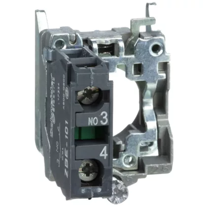 SCHNEIDER ZB4BZ101 Nyomógomb aljzat, 1N/O