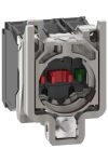 SCHNEIDER ZB4BZ141 Nyomógomb aljzat, 1N/O+2N/C