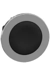 SCHNEIDER ZB4FH02 Harmony panelbe süllyesztett fém nyomógomb fej, Ø30, fekete, nyomó-nyomó
