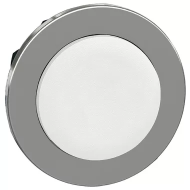 SCHNEIDER ZB4FHCUST02 Harmony panelbe süllyesztett fém világító nyomógomb fej, Ø30, személyre szabott