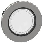   SCHNEIDER ZB4FV013 Harmony panelbe süllyesztett fém LED jelzőlámpa fej, Ø30, fehér