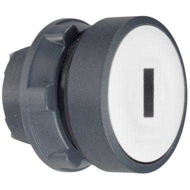 SCHNEIDER ZB5AA131 Nyomógombfej jetölt fedőlappal fehér