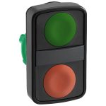 SCHNEIDER ZB5AA7340 Műanyag duplafejű nyomógomb