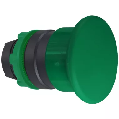 SCHNEIDER ZB5AC3 Gomba nyomogombfej, átm:40mm zöld