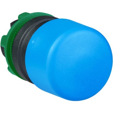 SCHNEIDER ZB5AC64 Gomba nyomogombfej, kék