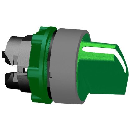   SCHNEIDER ZB5AD503 Harmony műanyag választókapcsoló fej, Ø22, 3 állású középre visszatérő, zöld
