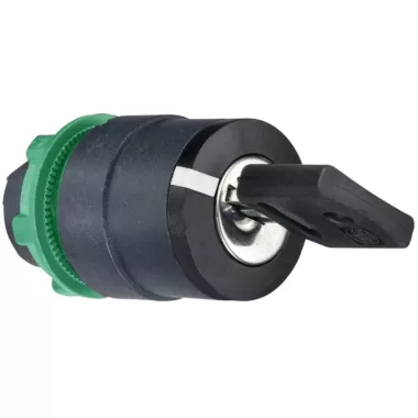 SCHNEIDER ZB5AG420 Kulcsos kapcsolófej, 2állású