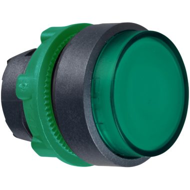 SCHNEIDER ZB5AH33 Világító nyomógombfej zöld