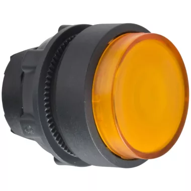 SCHNEIDER ZB5AH53 Világító nyomógombfej sárga