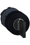 SCHNEIDER ZB5AS72 Kulcsos vészgombfej, átm:30mm, fekete