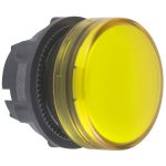   SCHNEIDER ZB5AV083 Harmony műanyag jelzőlámpa fej, Ø22, LED jelzőlámpához, sárga