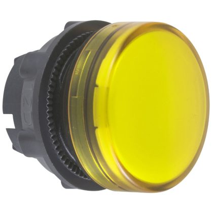   SCHNEIDER ZB5AV083 Harmony műanyag jelzőlámpa fej, Ø22, LED jelzőlámpához, sárga